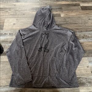 Gildan Heather Gray Performance Hoodie